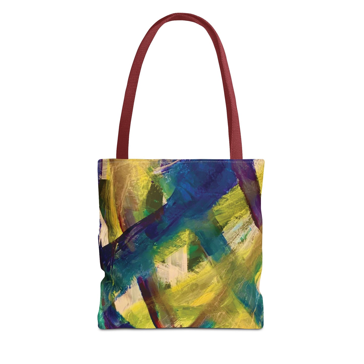 Abstract Art Tote Bag - Multicolour Streich Mohan Design