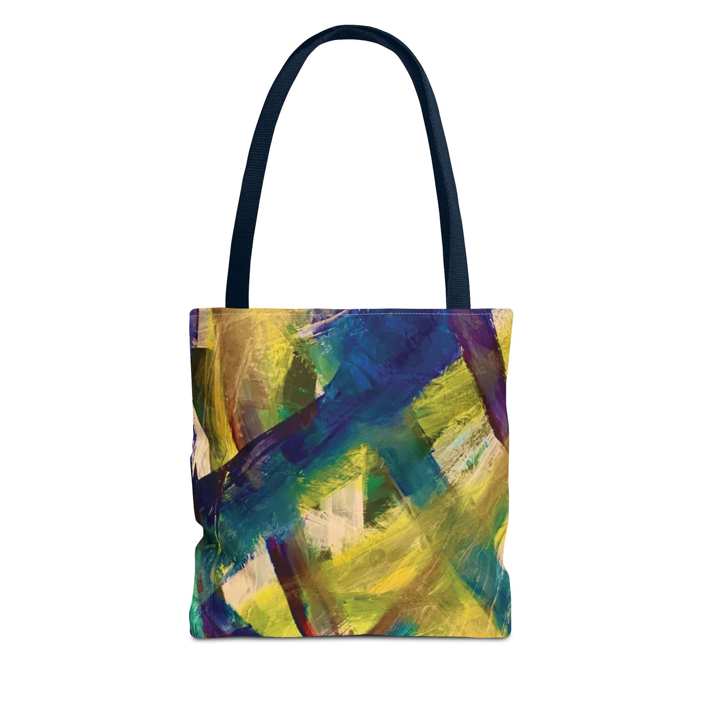 Abstract Art Tote Bag - Multicolour Streich Mohan Design