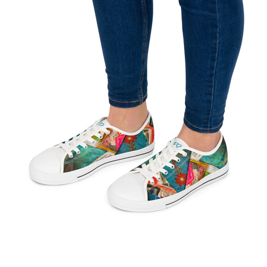 Northern Quarter Streich Mohan Design - Women's Low Top Sneakers