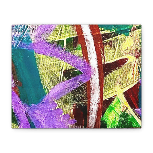 Lilac Mirage' by Streich Mohan Design - Matte Canvas, Stretched, 1.25"
