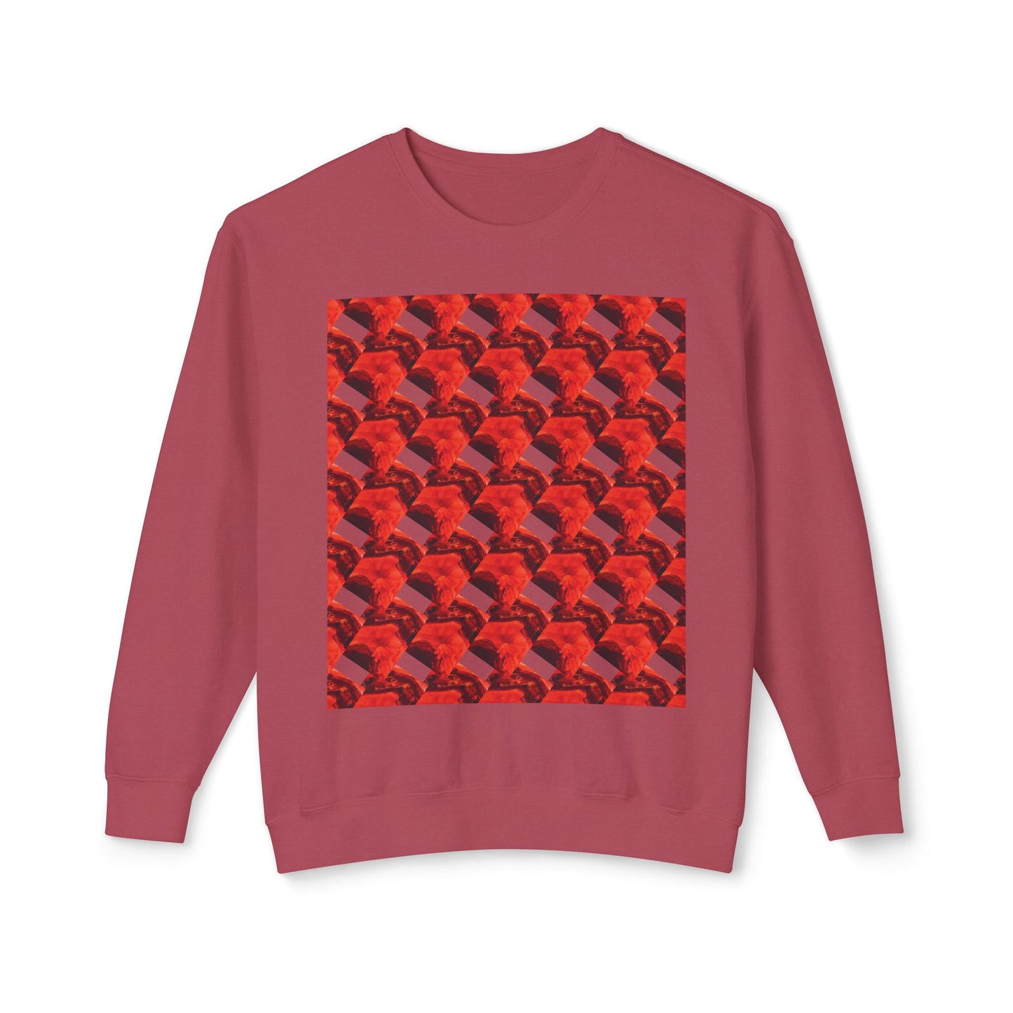 Exclusive artwork from Streich Mohan Design - Unisex Lightweight Crewneck Sweatshirt