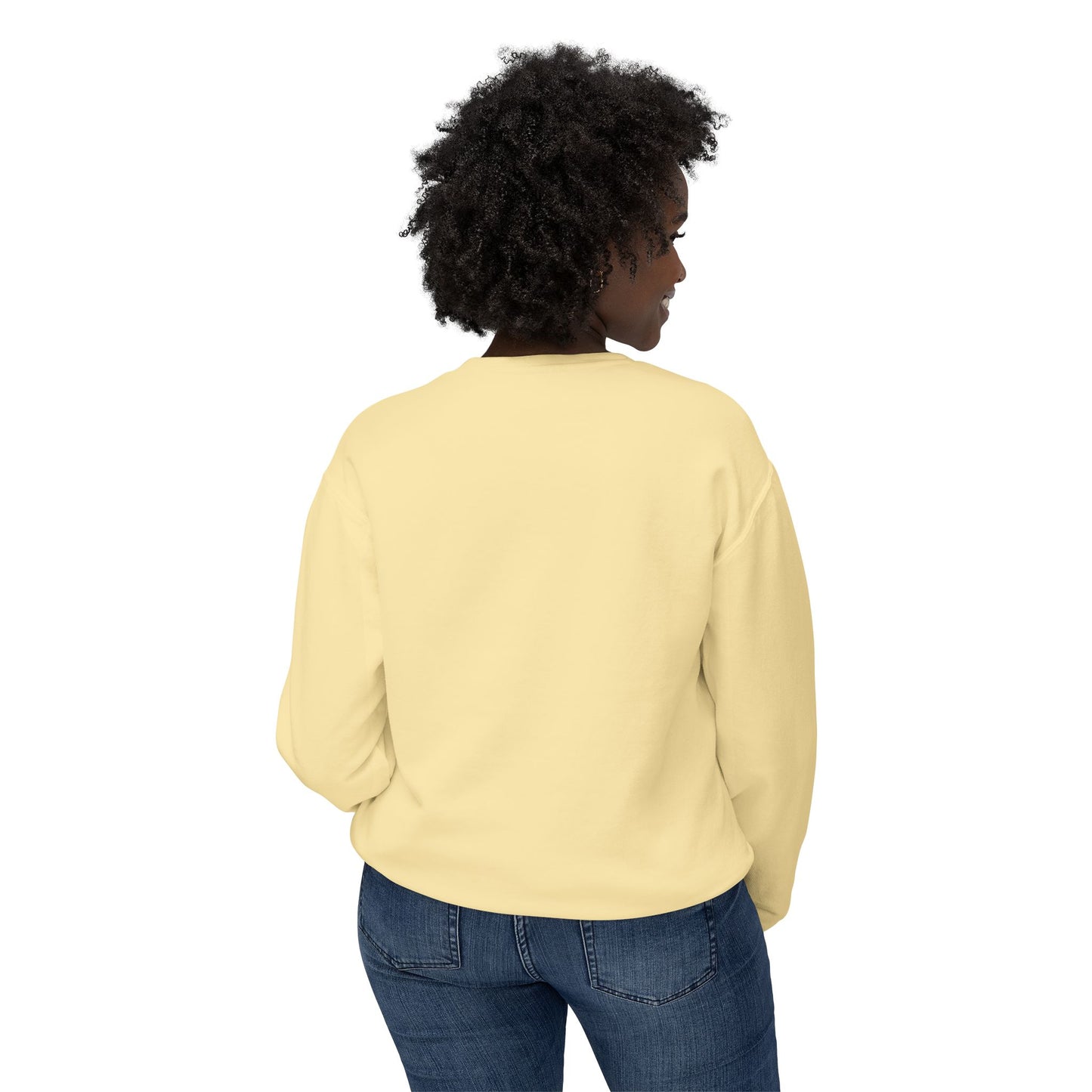 Exclusive artwork from Streich Mohan Design - Unisex Lightweight Crewneck Sweatshirt