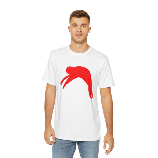 Statement Streich Mohan Design Tee - Men's Polyester Tee (AOP)