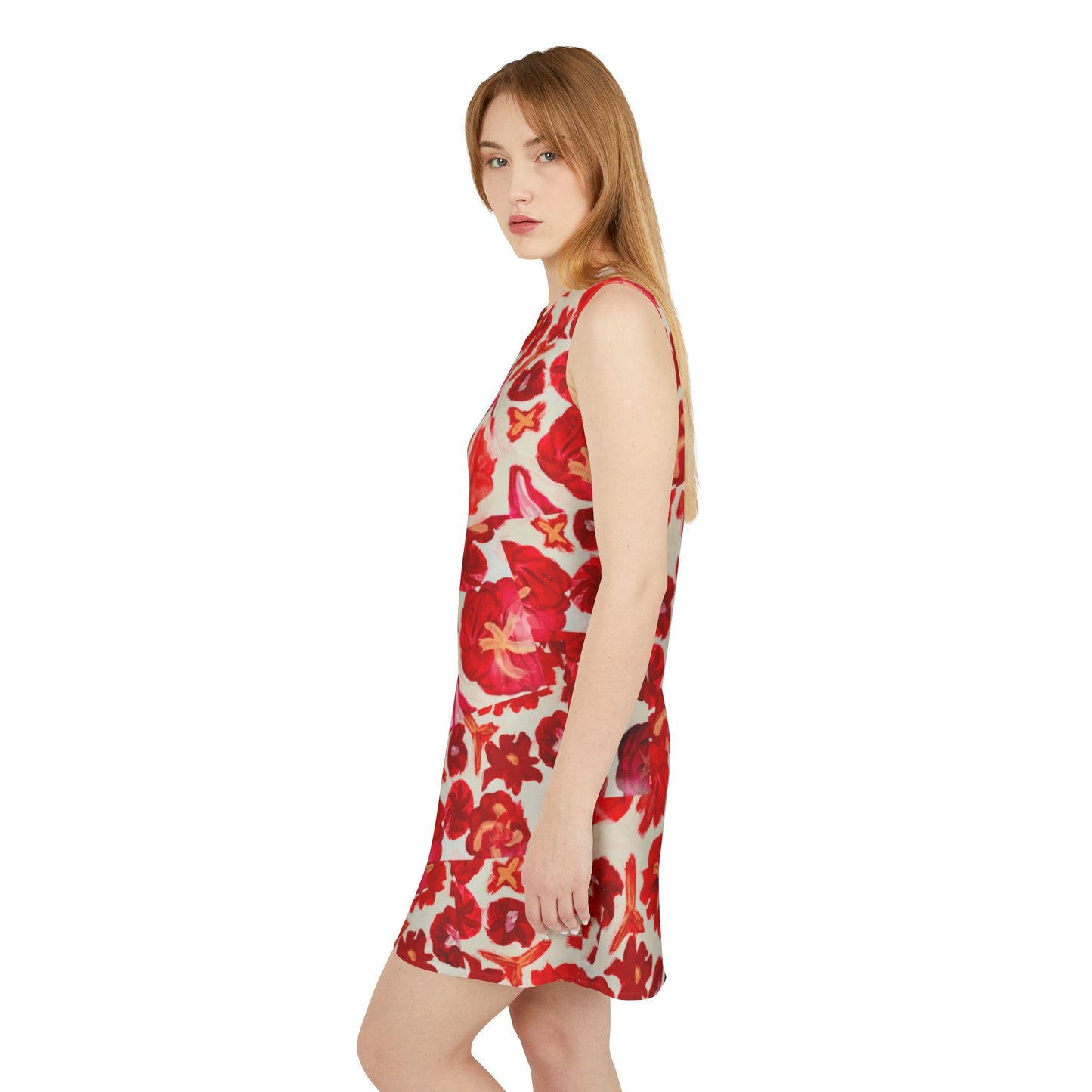 'The Rose Dress' by Streich Mohan Design - A-line Sleeveless Dress (AOP)