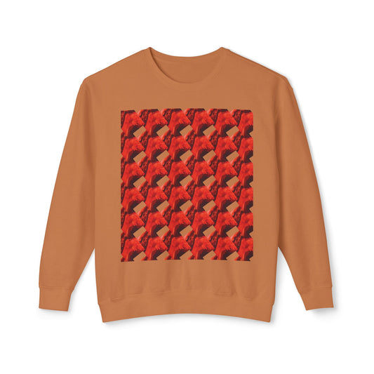 Exclusive artwork from Streich Mohan Design - Unisex Lightweight Crewneck Sweatshirt