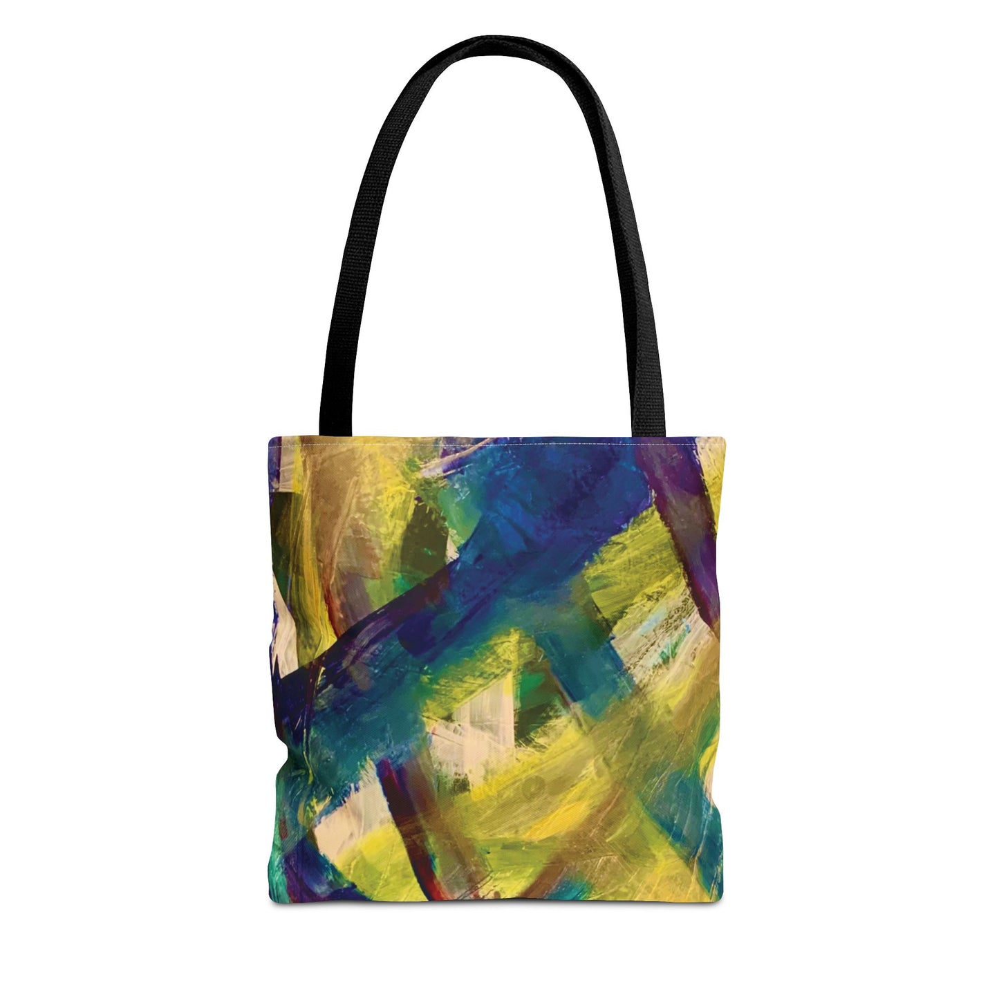 Abstract Art Tote Bag - Multicolour Streich Mohan Design