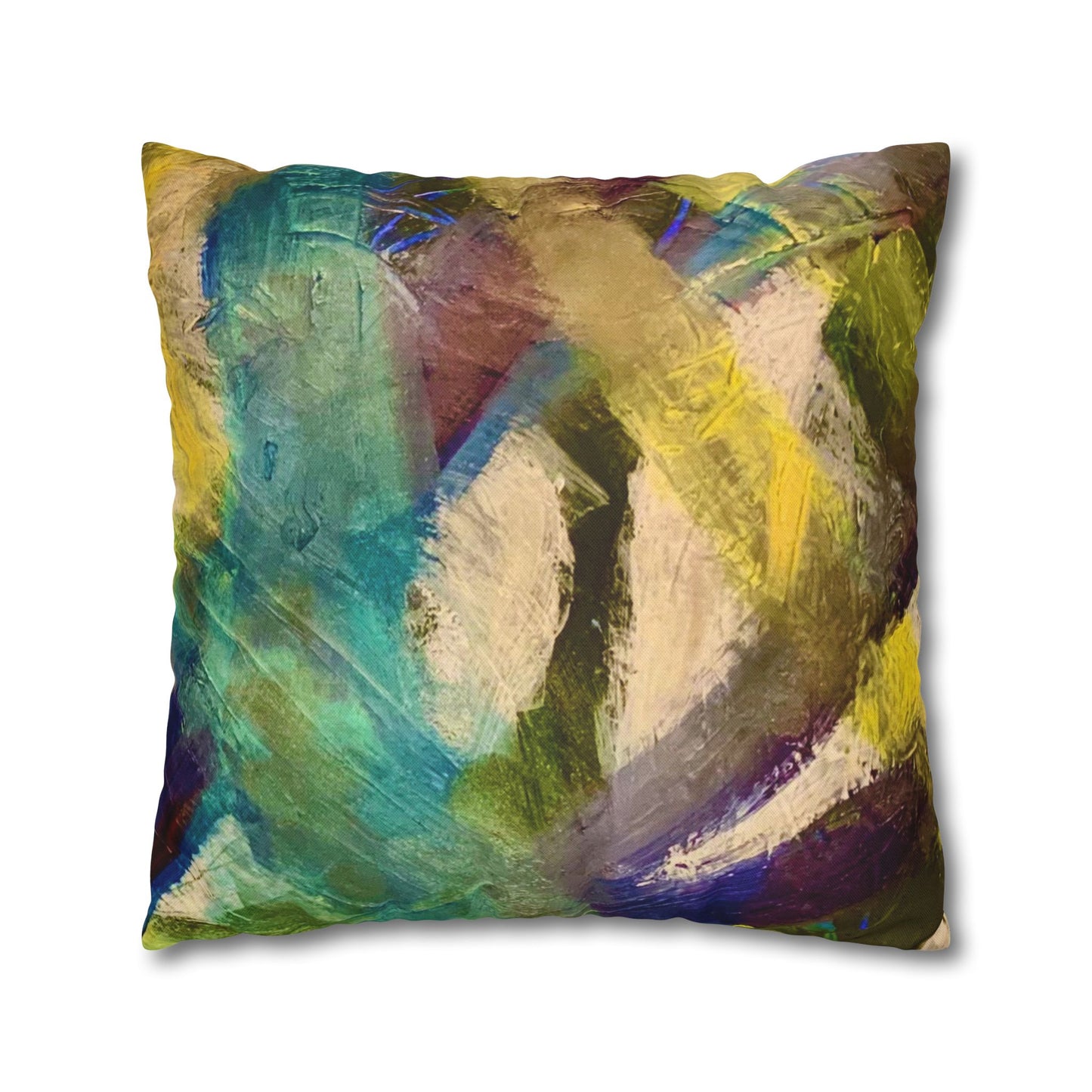 Streich Mohan Design Cushion Cover - Spun Polyester Square Pillowcase