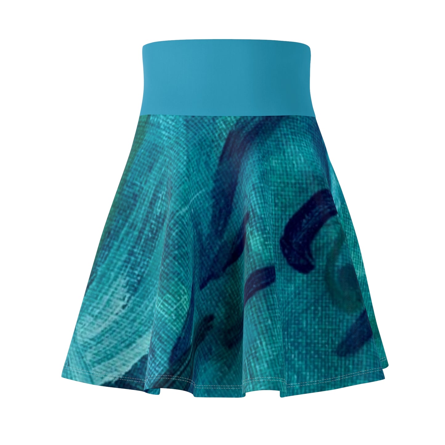 Blue Lagoon by Streich Mohan Design - Women's Skater Skirt (AOP)